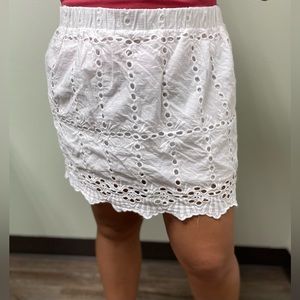 White Lace Skirt